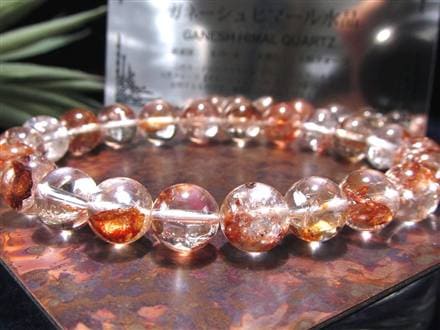 ガネーシュヒマール ヒマラヤ 水晶 ブレスレット ヒンドゥン
