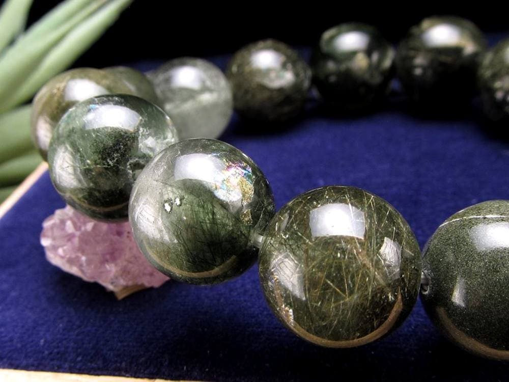 ガネーシュヒマール ヒマラヤ 水晶 ブレスレット ポイント