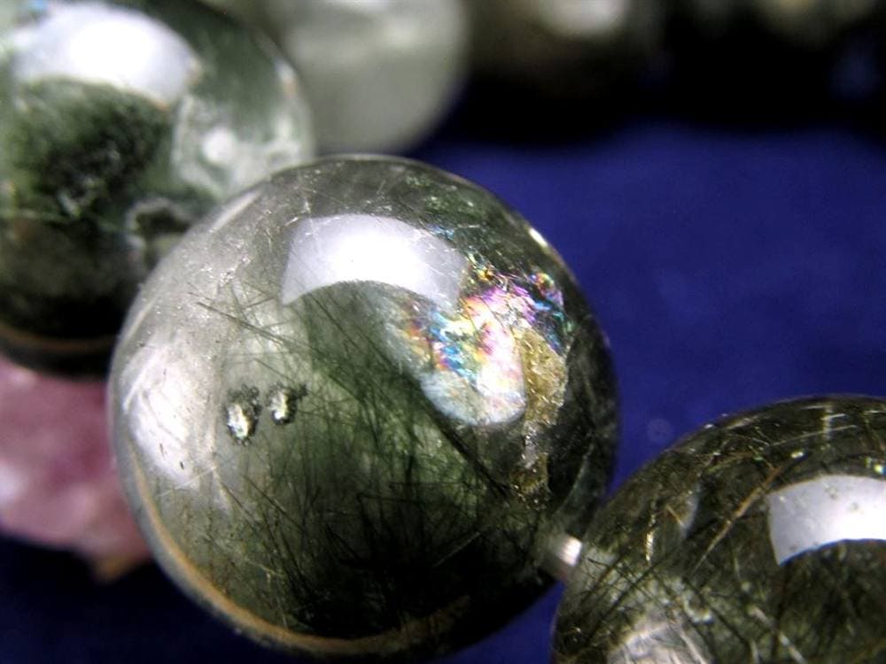 ガネーシュヒマール ヒマラヤ 水晶 ブレスレット ポイント