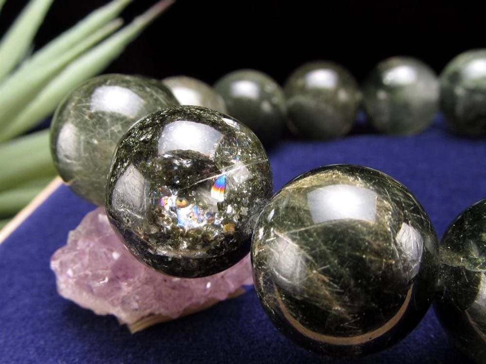 ガネーシュヒマール ヒマラヤ 水晶 ブレスレット ポイント