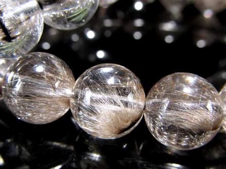 プラチナルチル ブレスレット プラチナルチルクォーツ ルチル 天然石