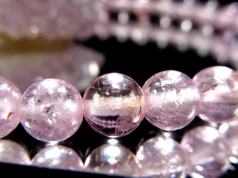 ピンクインペリアルトパーズ ブレスレット インペリアルトパーズ 黄玉 11月誕生石