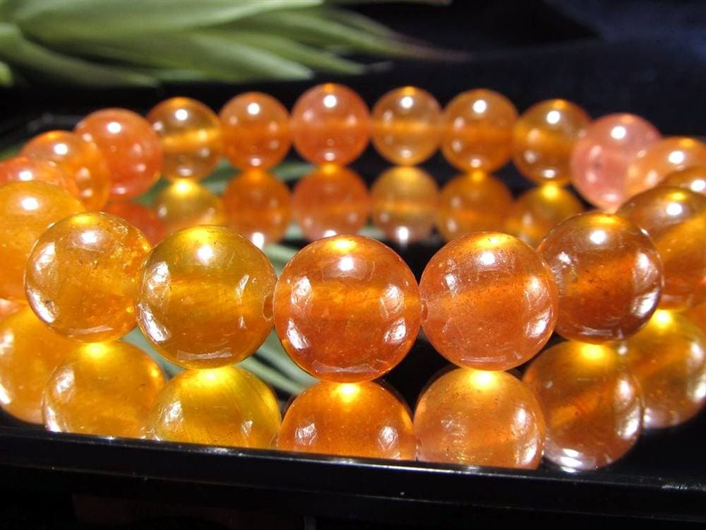 プクラジストーン イエローサファイア サファイア 誕生石 ブレスレット