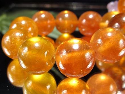 プクラジストーン イエローサファイア サファイア 誕生石 ブレスレット