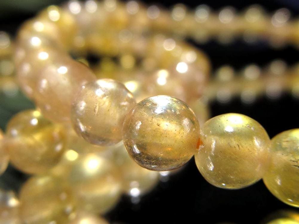 プクラジストーン イエローサファイア サファイア 誕生石 ブレスレット