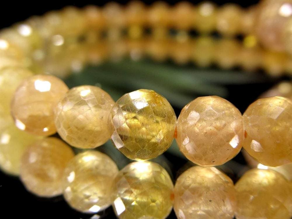 プクラジストーン イエローサファイア サファイア 誕生石 ブレスレット