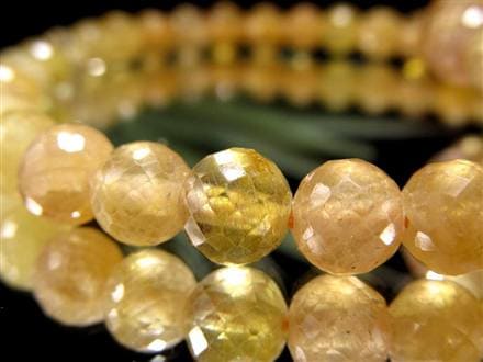 プクラジストーン イエローサファイア サファイア 誕生石 ブレスレット