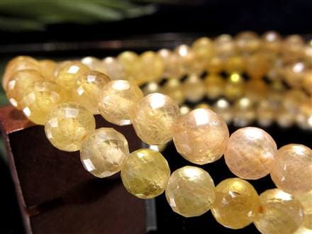 プクラジストーン イエローサファイア サファイア 誕生石 ブレスレット