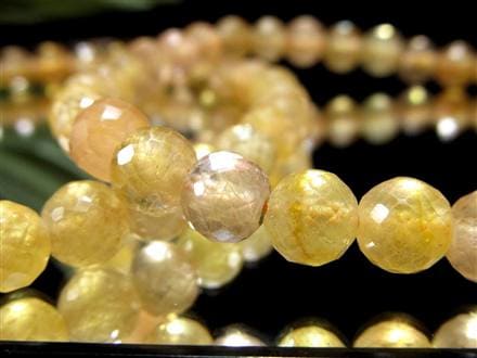 プクラジストーン イエローサファイア サファイア 誕生石 ブレスレット