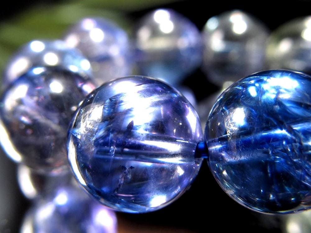 タンザナイト ブレスレット 誕生石 ブルーゾイサイト 宝石