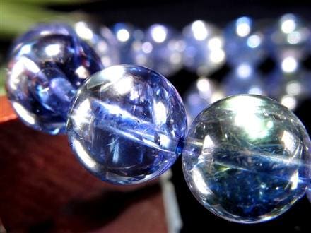 タンザナイト ブレスレット 誕生石 ブルーゾイサイト 宝石