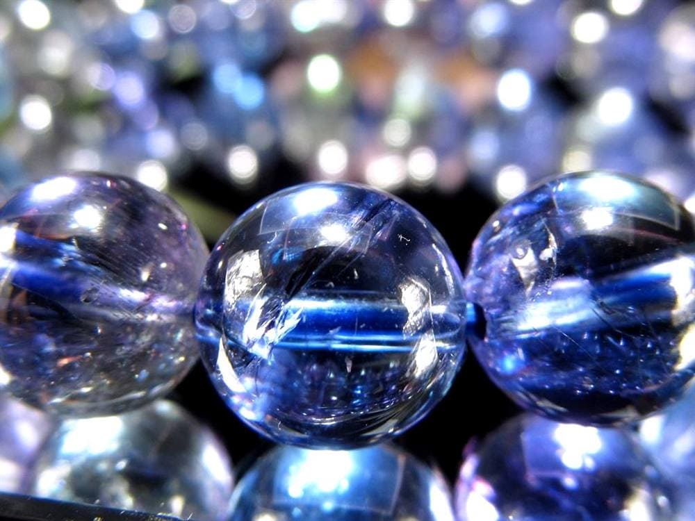 タンザナイト ブレスレット 誕生石 ブルーゾイサイト 宝石