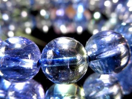 タンザナイト ブレスレット 誕生石 ブルーゾイサイト 宝石