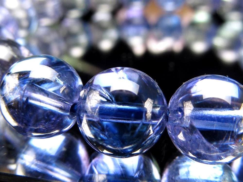 タンザナイト ブレスレット 誕生石 ブルーゾイサイト 宝石