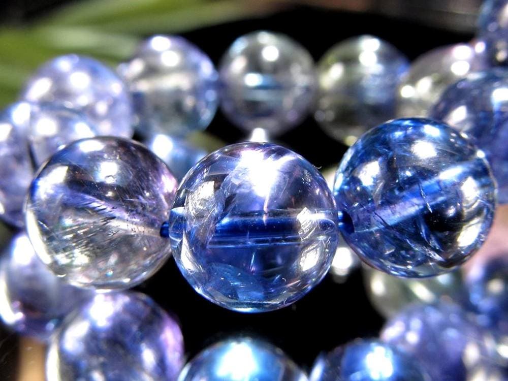 タンザナイト ブレスレット 誕生石 ブルーゾイサイト 宝石