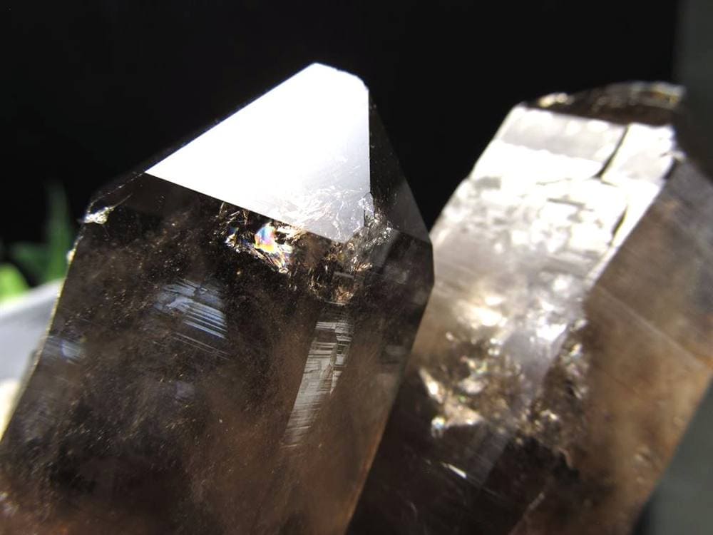 ヒマラヤ スモーキー クォーツ ガウリシャンカール 原石 ポイント