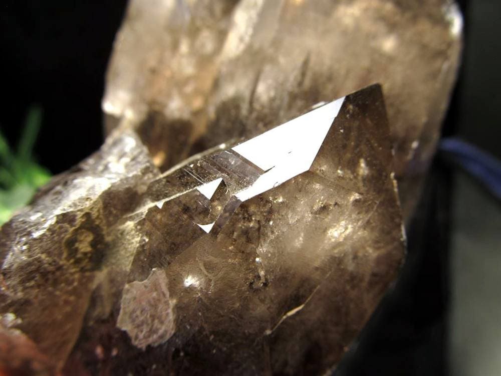 ヒマラヤ スモーキー クォーツ ガウリシャンカール 原石 ポイント