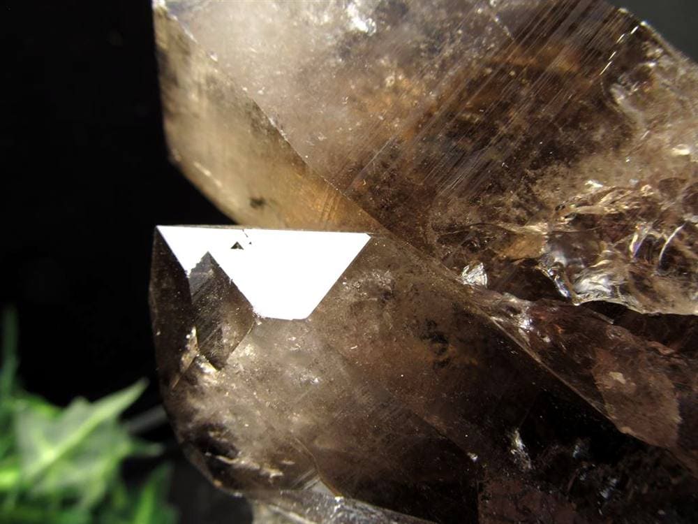 ヒマラヤ スモーキー クォーツ ガウリシャンカール 原石 ポイント