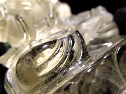 観音 置物 シトリン 彫刻 仏教