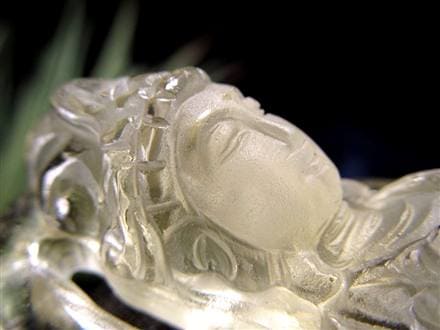 観音 置物 シトリン 彫刻 仏教