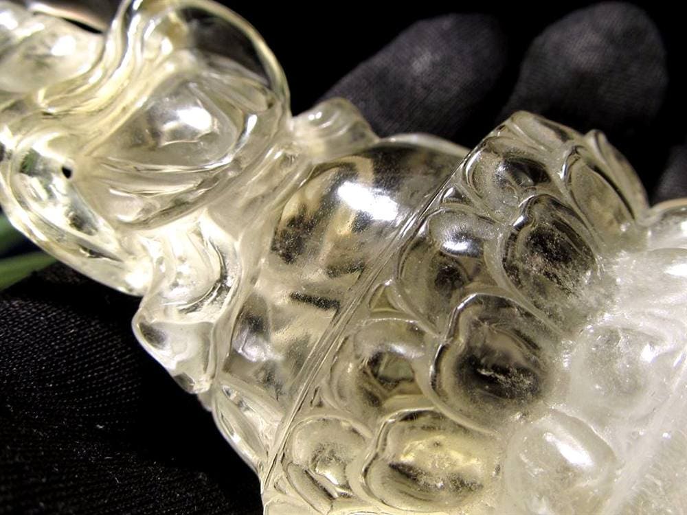 観音 置物 シトリン 彫刻 仏教