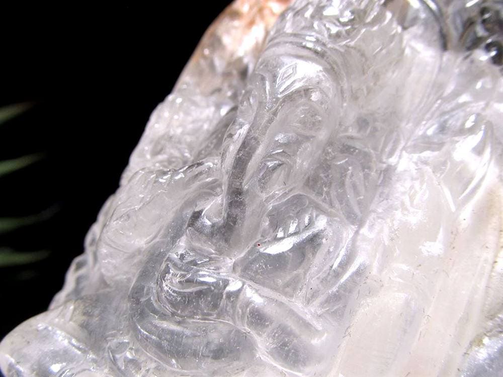 ガネーシャ デュモルチェライトインクォーツ ブルーガーデン ファントム 天然石