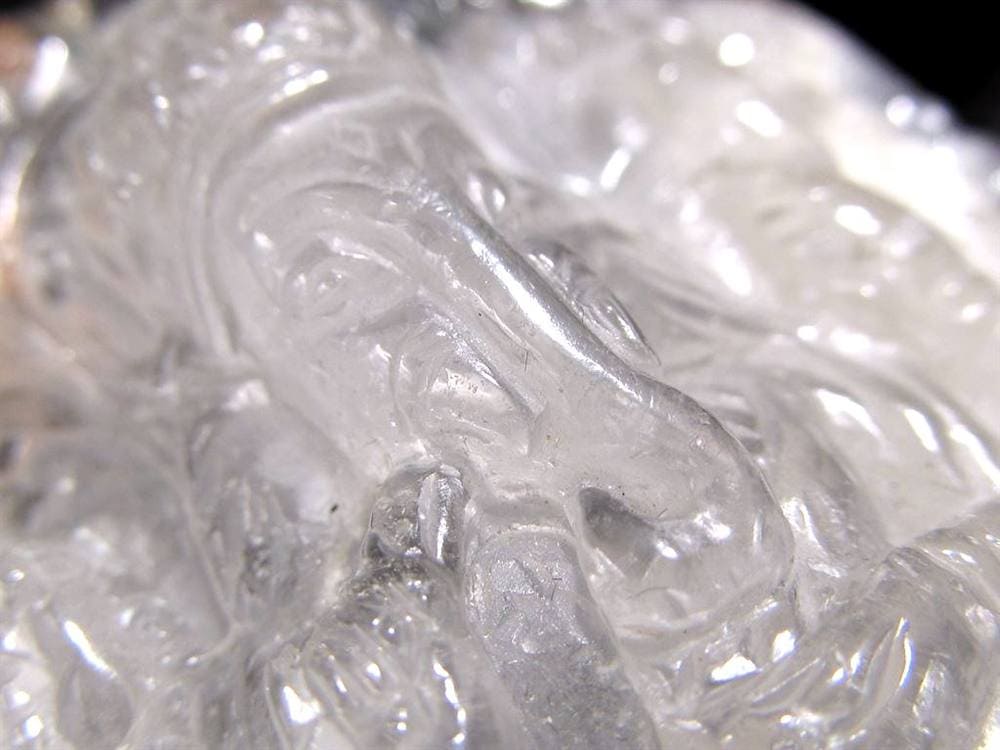 ガネーシャ デュモルチェライトインクォーツ ブルーガーデン ファントム 天然石