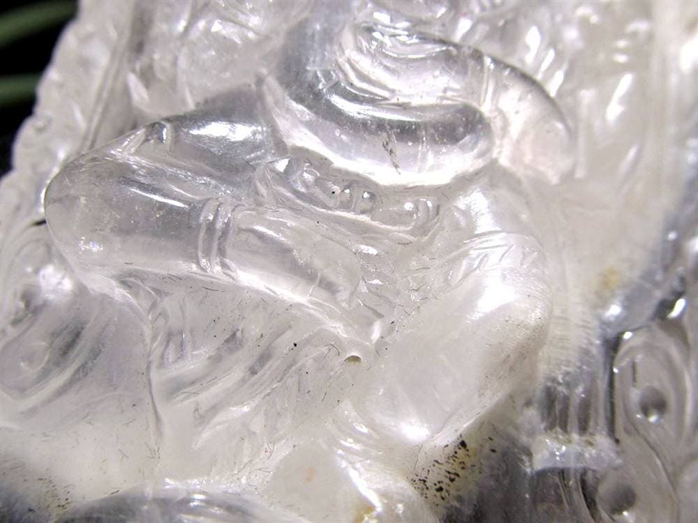 ガネーシャ デュモルチェライトインクォーツ ブルーガーデン ファントム 天然石