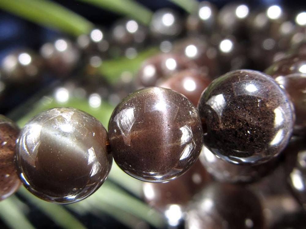 スキャポライト スカポライト ブレスレット キャッツアイ メイオナイト マリアライト