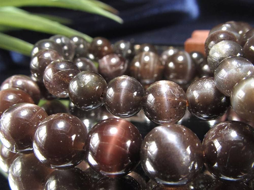 スキャポライト スカポライト ブレスレット キャッツアイ メイオナイト マリアライト