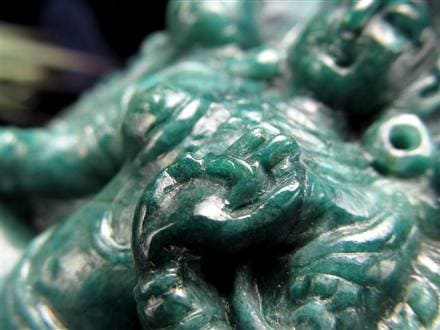 エメラルド グリーンターラー 緑多羅菩薩 チベット仏教 彫刻 置物