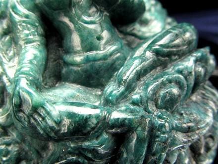 エメラルド グリーンターラー 緑多羅菩薩 チベット仏教 彫刻 置物