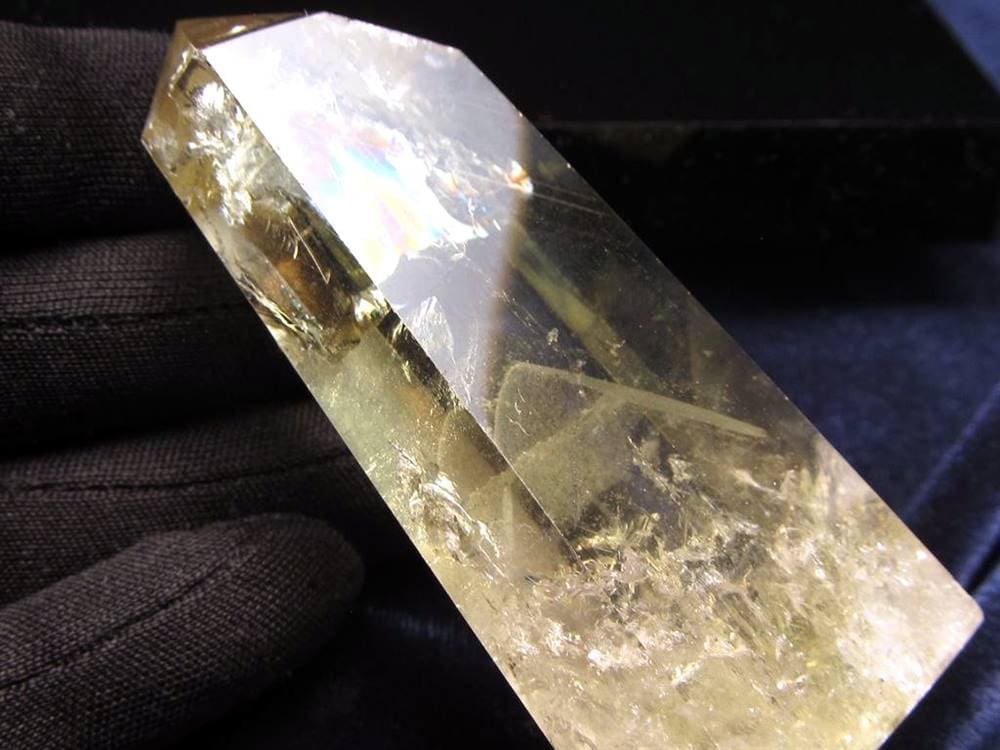 シトリン 黄水晶 丸玉 置物 金運 スフィア