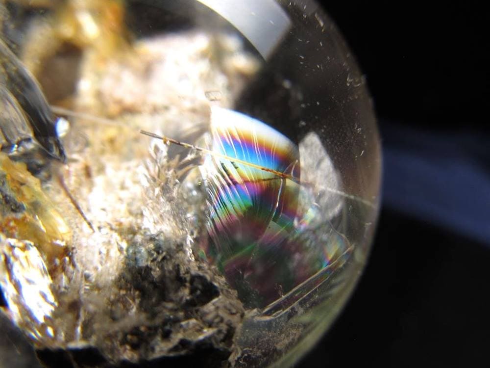 ガーデンクォーツ 丸玉 クォーツインクォーツ マニフェストクォーツ ルチルクォーツ