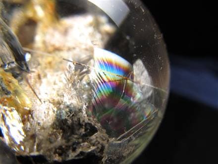 ガーデンクォーツ 丸玉 クォーツインクォーツ マニフェストクォーツ ルチルクォーツ