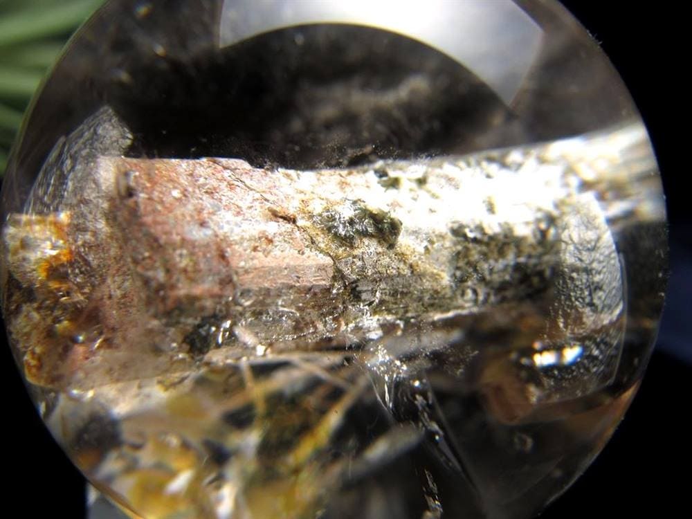 ガーデンクォーツ 丸玉 クォーツインクォーツ マニフェストクォーツ ルチルクォーツ