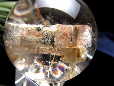 ガーデンクォーツ 丸玉 クォーツインクォーツ マニフェストクォーツ ルチルクォーツ