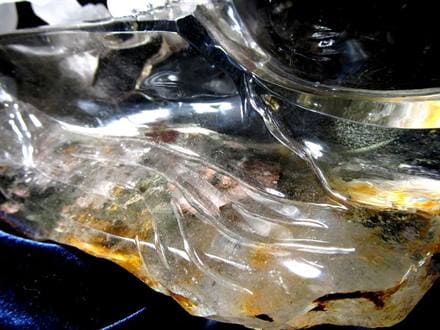 四神獣 ガーデンクォーツ 庭園水晶 白虎 彫刻 置物