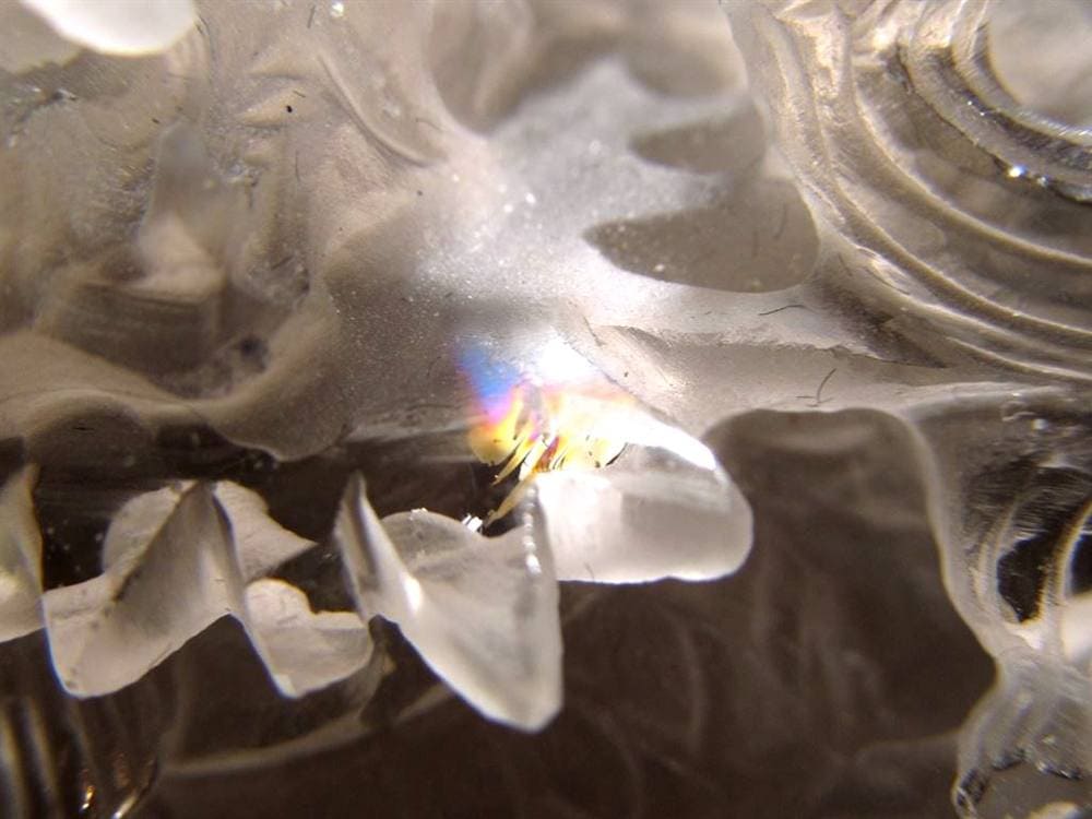 ルチル 龍彫り 龍神 置物 彫刻