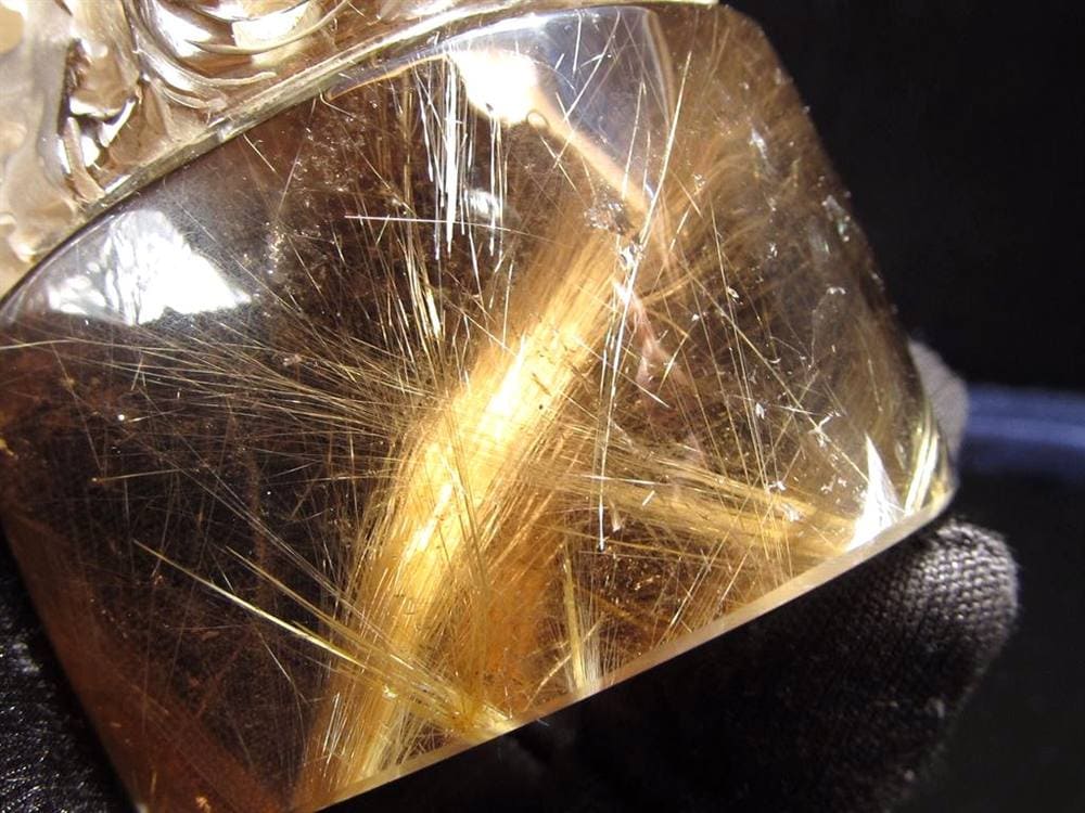 ルチル 龍彫り 龍神 置物 彫刻