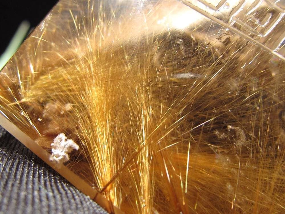 ルチル 龍彫り 龍神 置物 彫刻