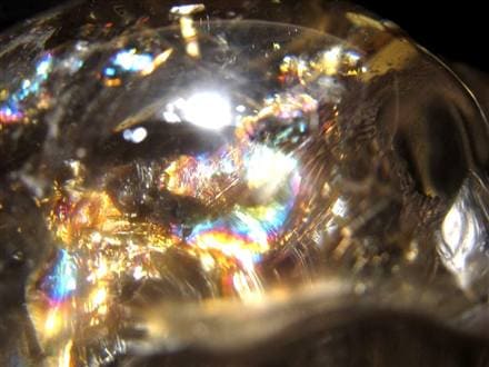 ヒキュウ 貔貅 タンブル ルチルクォーツ 御守り石