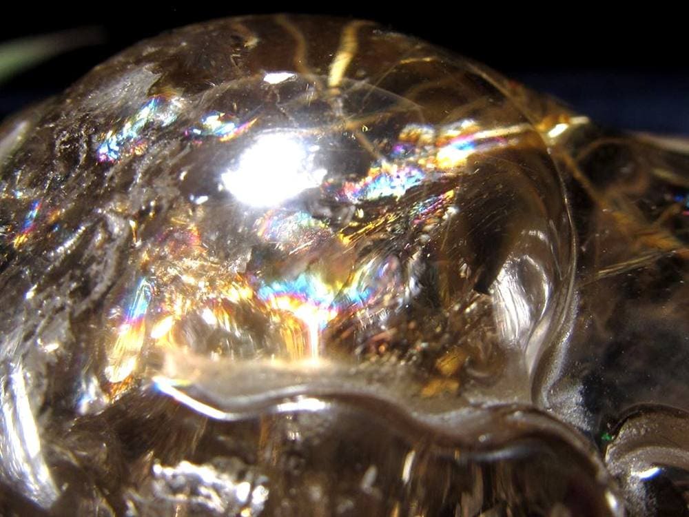 ヒキュウ 貔貅 タンブル ルチルクォーツ 御守り石