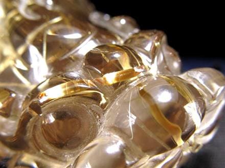 ヒキュウ 貔貅 タンブル ルチルクォーツ 御守り石