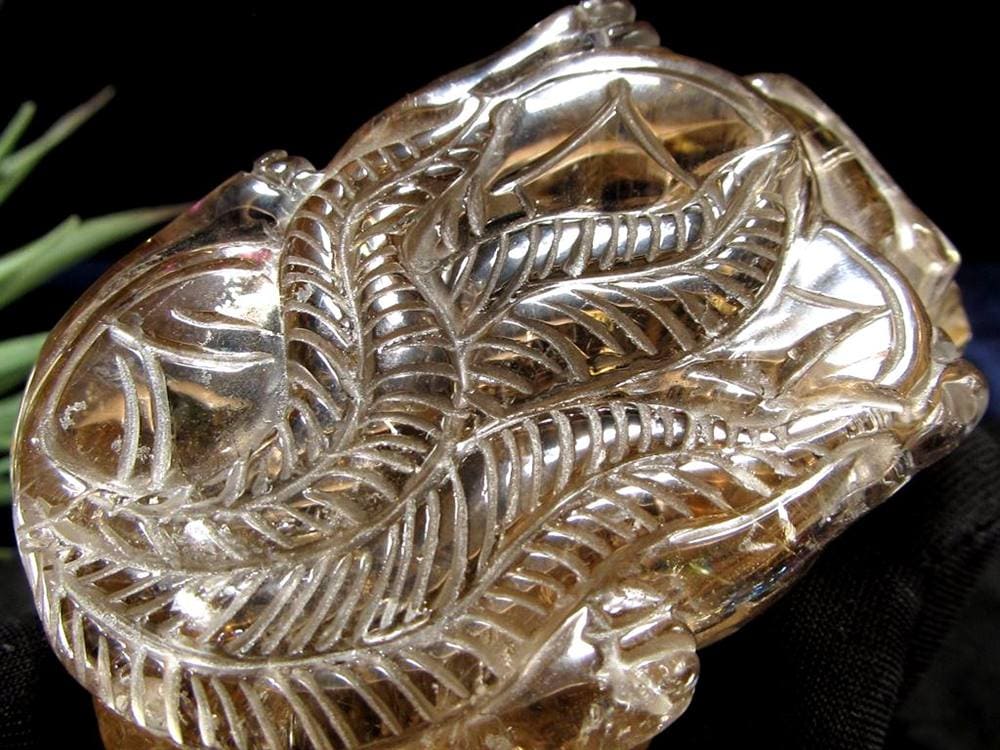 ヒキュウ 貔貅 タンブル ルチルクォーツ 御守り石