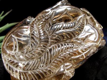 ヒキュウ 貔貅 タンブル ルチルクォーツ 御守り石