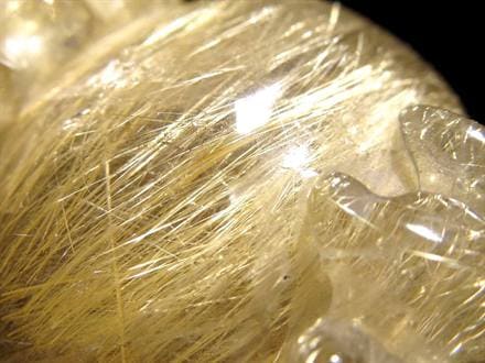 ゴールドルチルクォーツ 龍亀 ロングイ 金針 水晶 彫刻 置物 財運 瑞獣