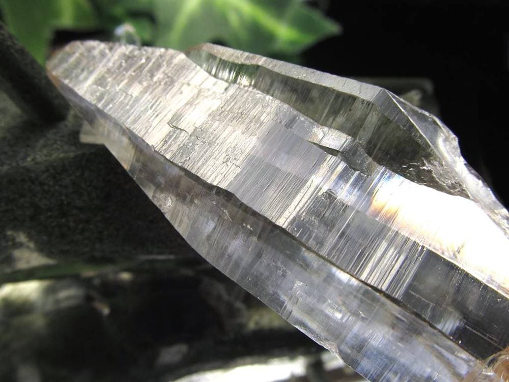 ガネーシュヒマール 水晶 ペンダントトップ ポイント ネックレス