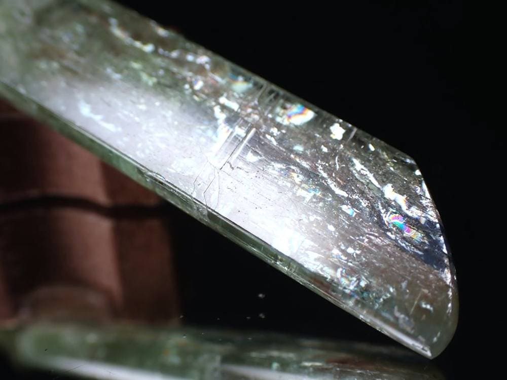 グリーンカイヤナイト 藍晶石 原石 結晶