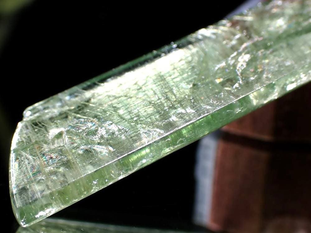 グリーンカイヤナイト 藍晶石 原石 結晶